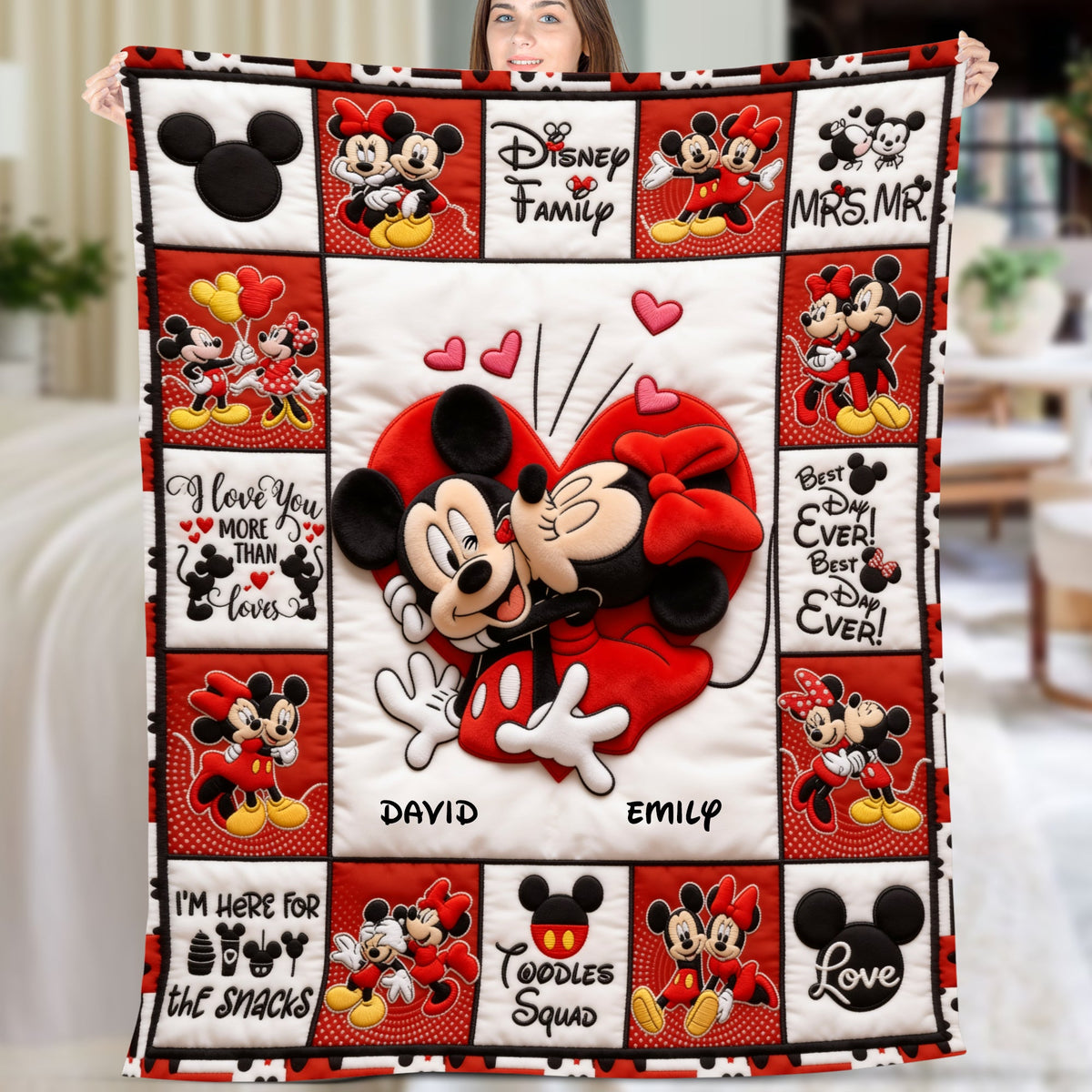 Sweet Couple Blanket - Personalized Gifts For Couples 03paqn010726