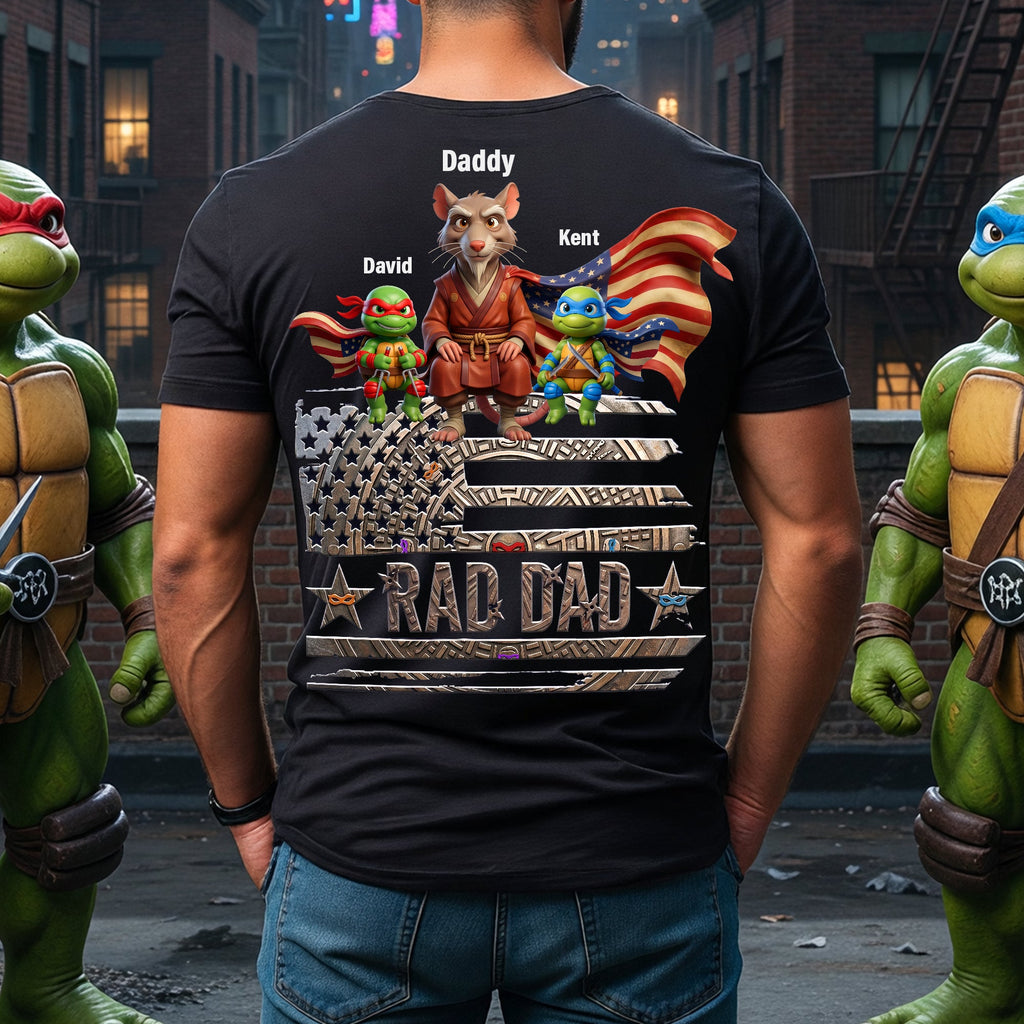 Master Dad Of Underworld Shirt, Personalized Gifts For Dads 02qhqn130526