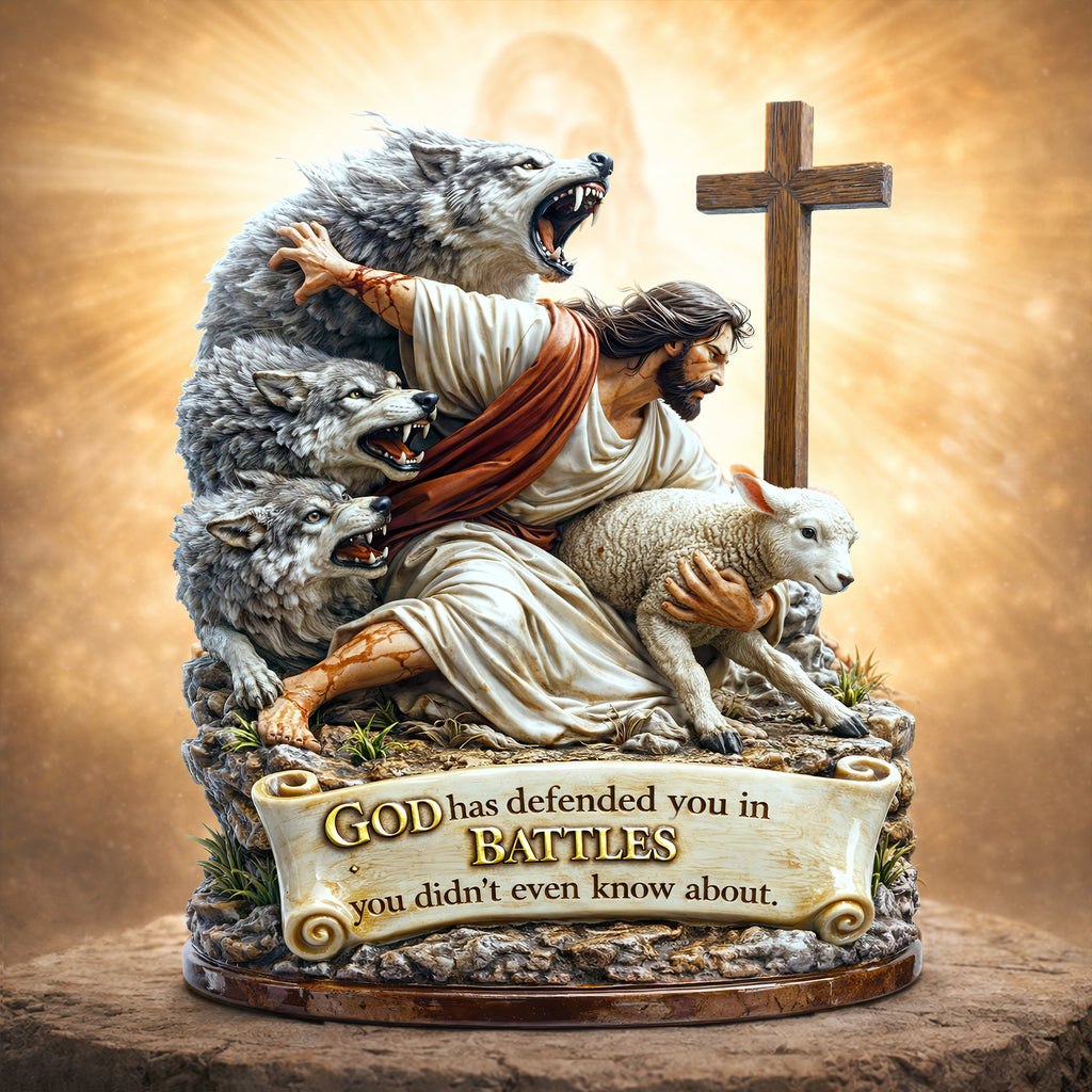 Strength Through Christ Acrylic Plaque - Gifts For Christian 03HULU280226