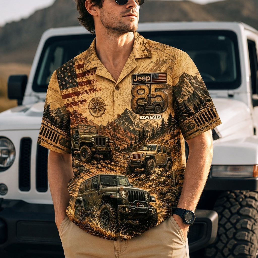 85th Anniversary Off-Road Hawaiian Shirt - Personalized Gift For Off-Road Lovers 04nalu090626