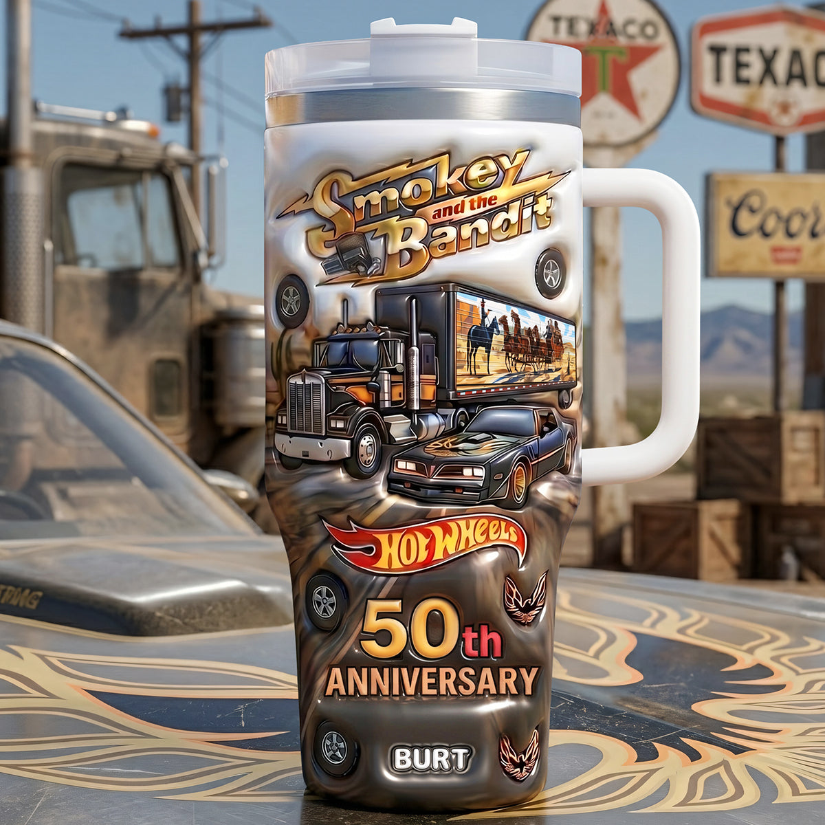 Cool 50th Anniversary Tumbler - Personalized Gifts 01tgta180526