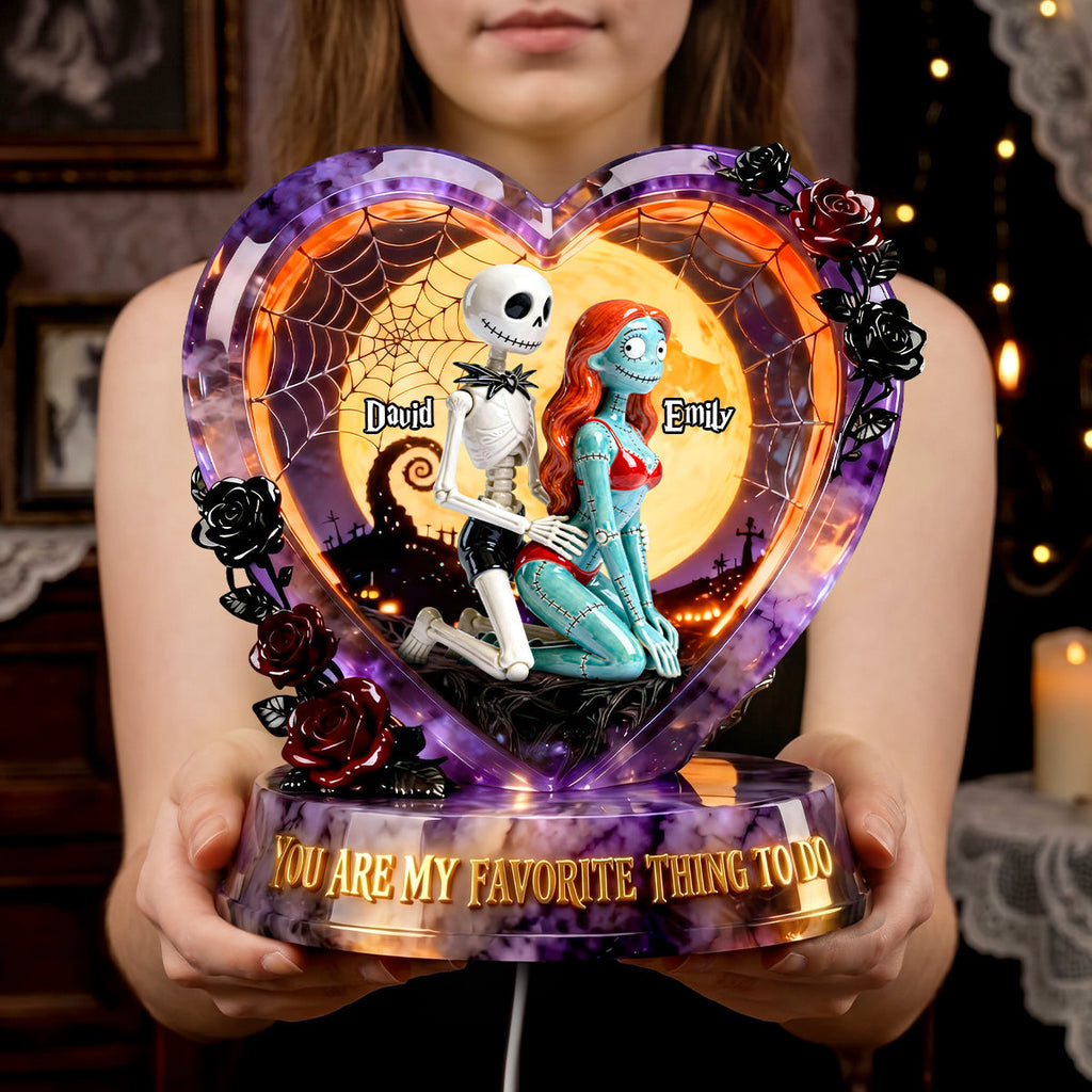 Naughty Soulmates Acrylic Light Box - Personalized Gifts For Couple 05OHDH090626