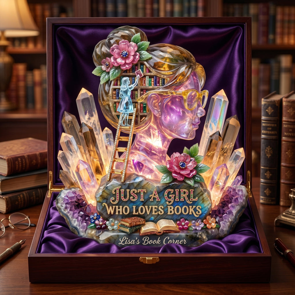 Personalized Gifts For Book Lovers Acrylic Light Box 02HULU150626
