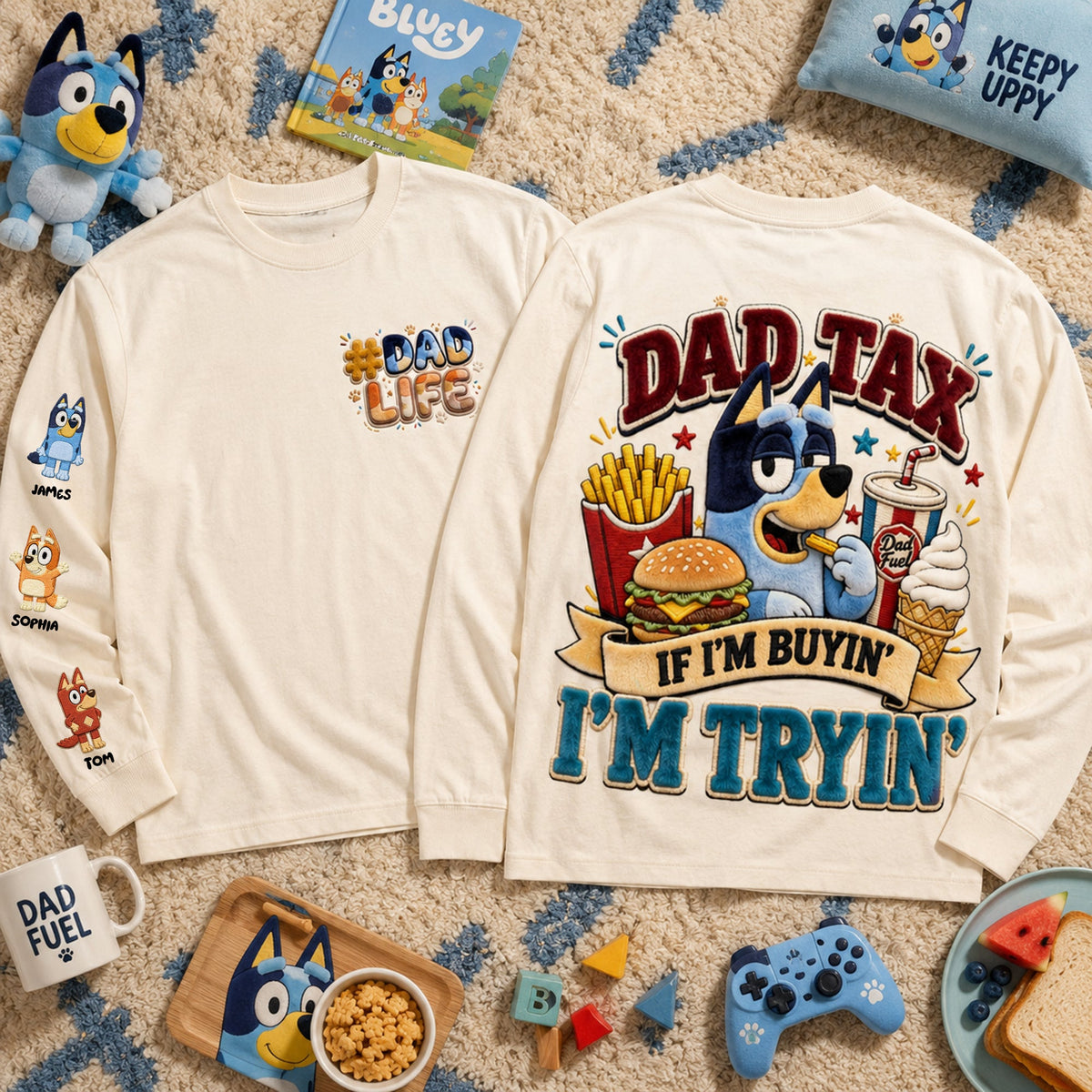 Dad Tax Shirt - Personalized Gifts For Dad 02palu250526