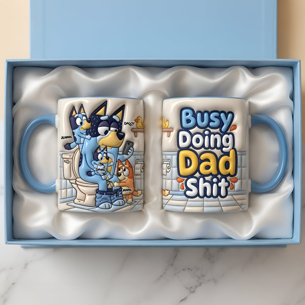 Funny Dad Coffee Mug - Personalized Father's Day Gifts 04nalu290426