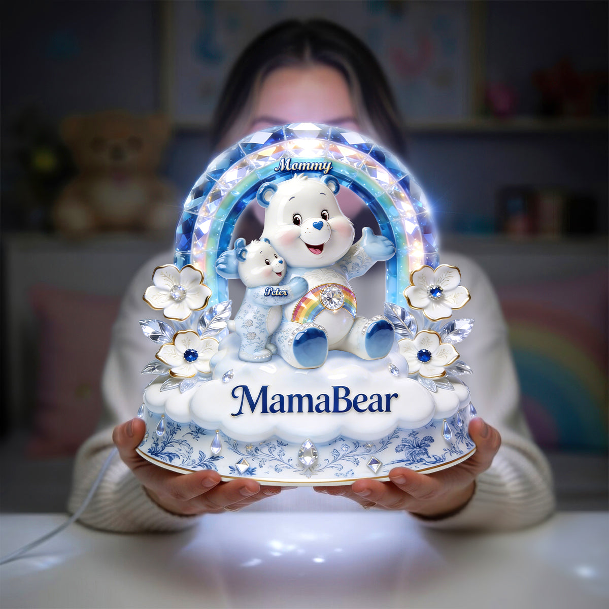 Mother’s Love Light Box Personalized Gifts For Mom 01PGDH150426
