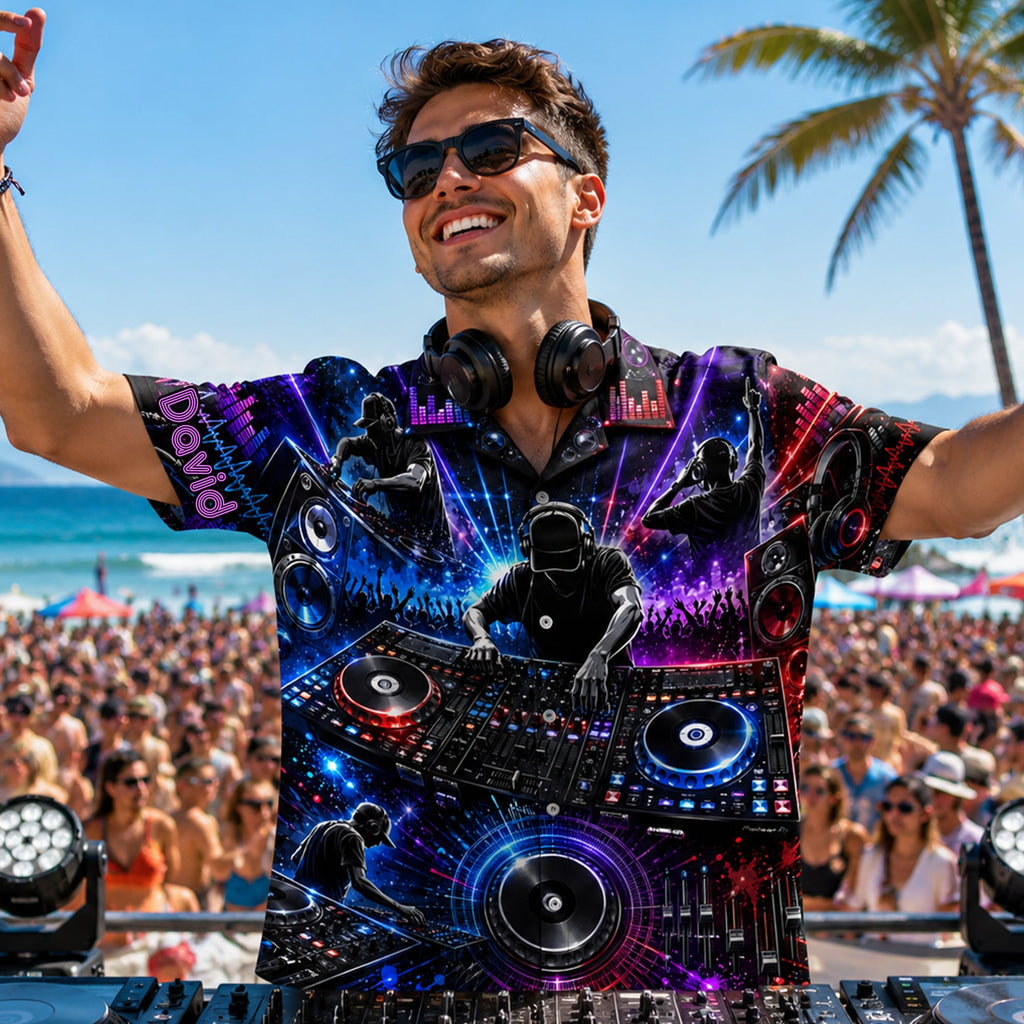 Concert Summer Hawaiian Shirt Personalized Music Lover Gifts 01NALU090626