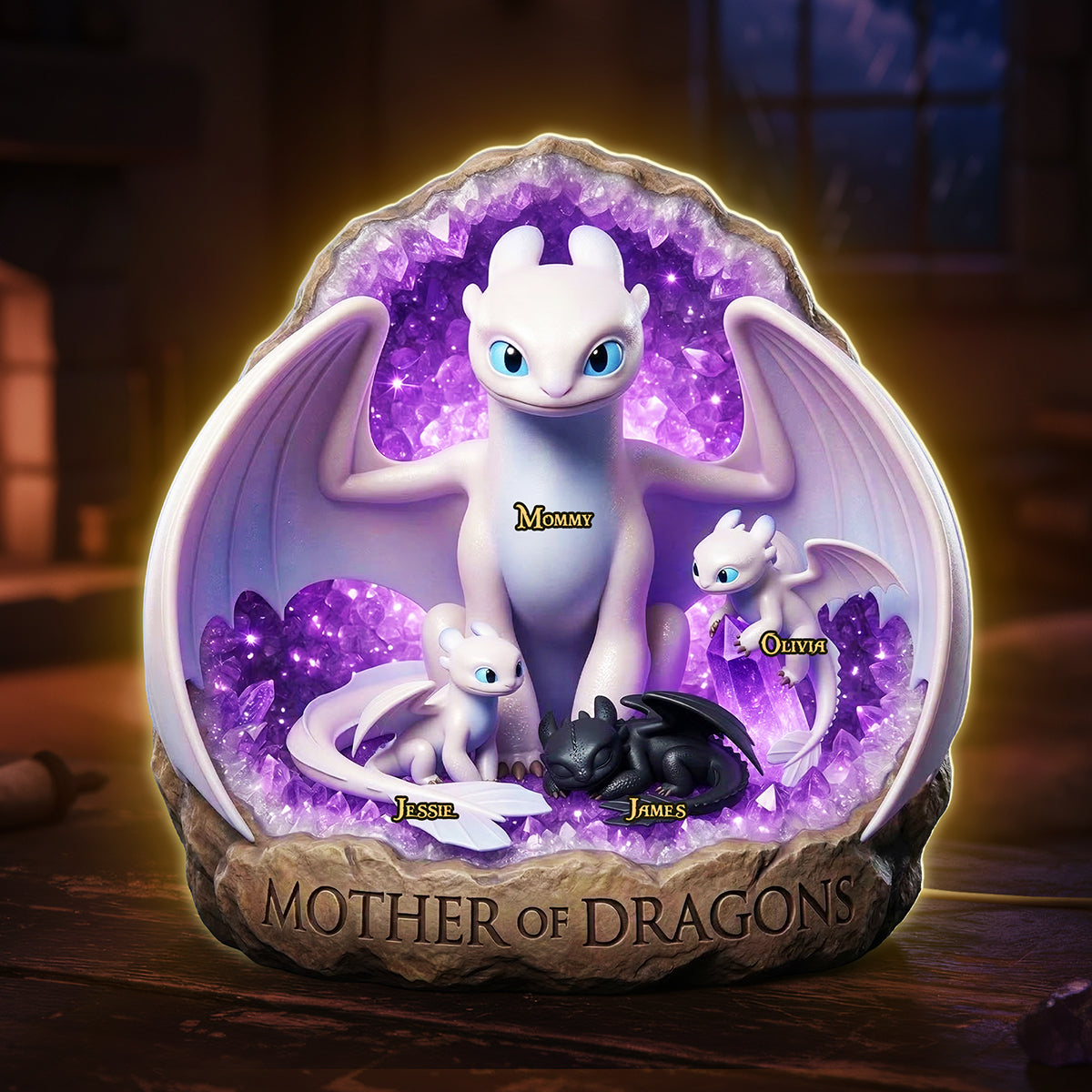 Fantasy Mom Light Box - Personalized Gifts For Moms 03nata120326