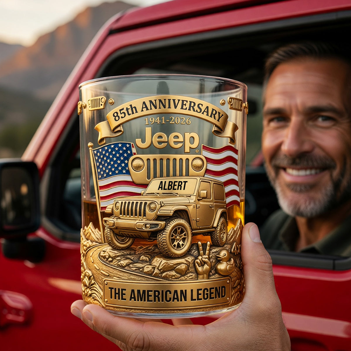 Personalized Car Lover Glass 104qhqn080626