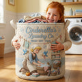Everyday Royalty Quilted Laundry Basket - Personalized Gifts 03NADT100726