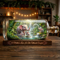Elephant Family Love Acrylic Plaque - Personalized Mother's Day Gifts 03toqn180426