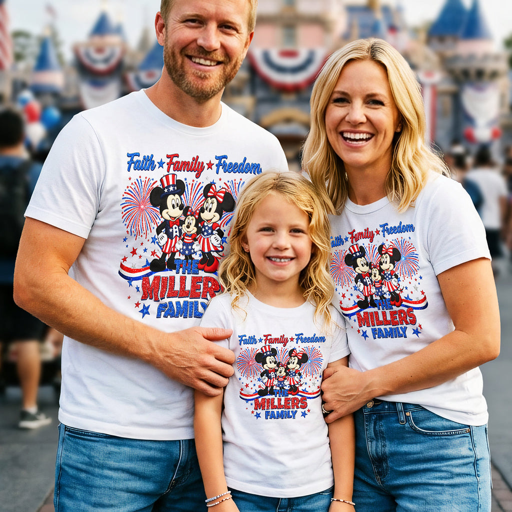 Celebrated 4th Of July Shirt - Personalized Gifts For Family 02pata010626
