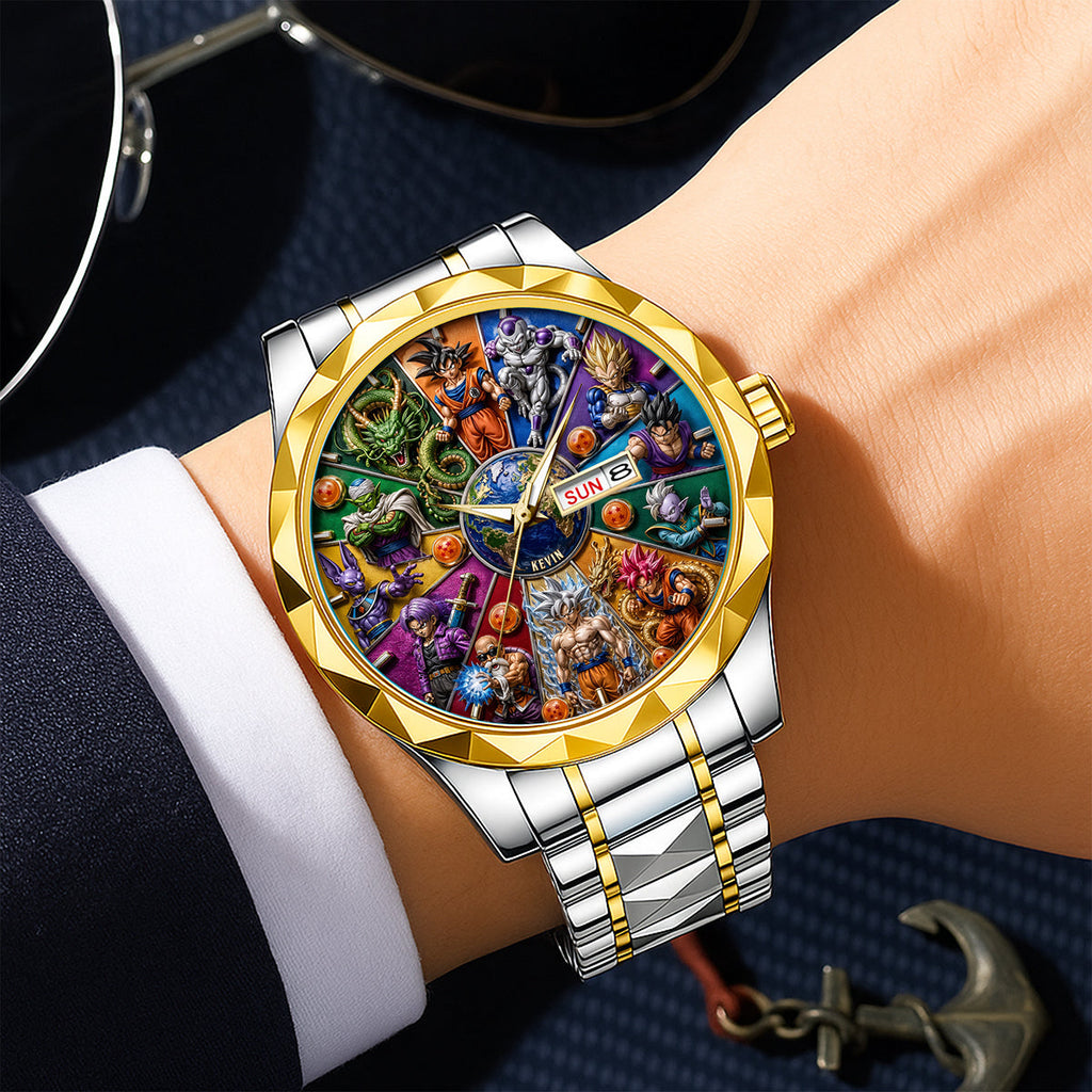 Ultimate Time Stainless Steel Men Watch - Personalized Gifts 01qhta010726