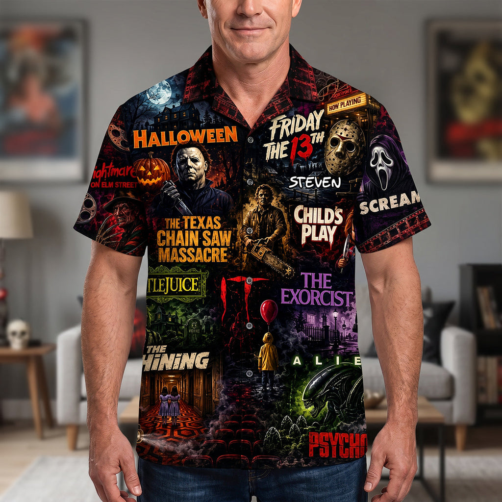 Horror Hawaiian Shirt - Personalized Gifts For Horror Lovers 02nadh200626