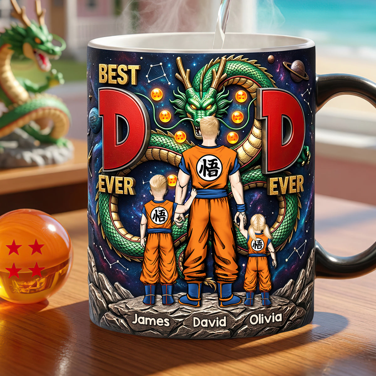 Dad Magic Mug - Personalized Gifts For Dad 051hudt080626