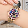 Space Theme Watch - Personalized Gifts For Fans Mesh Strap Quartz Watch 06NAQN270526
