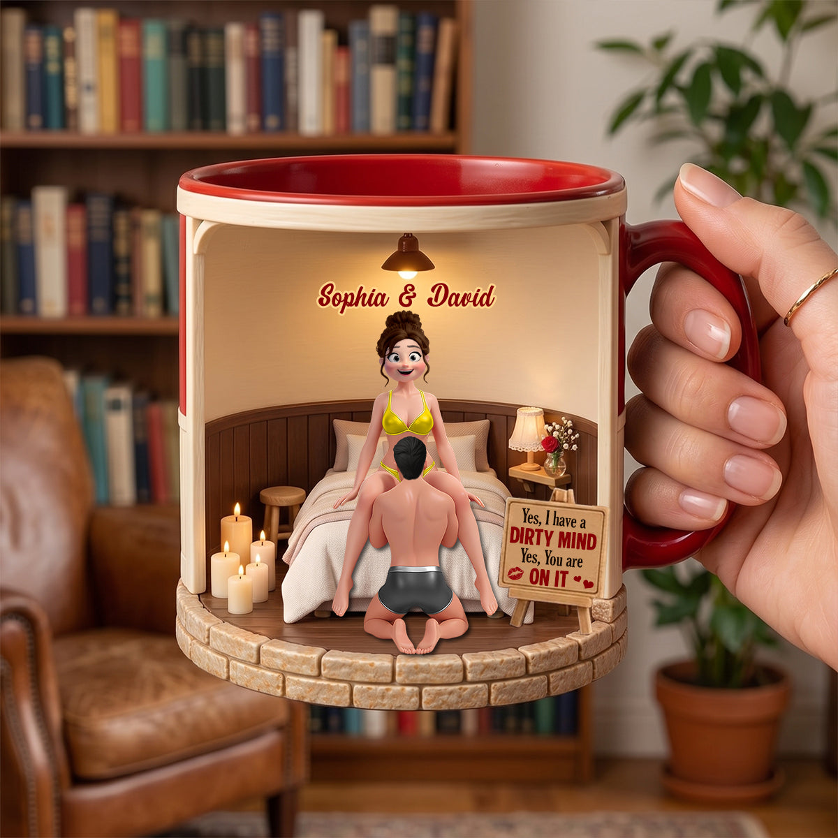 Naughty Couple Coffee Mug Personalized Gifts For Couple 05OHTN290626