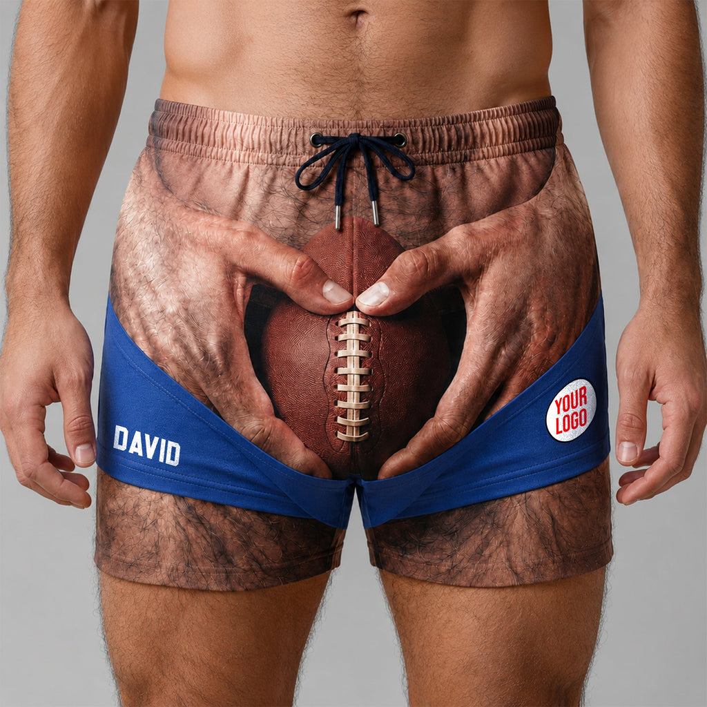 Game Day Funny Men's Beach Shorts - Personalized Gifts 01ohqn100726
