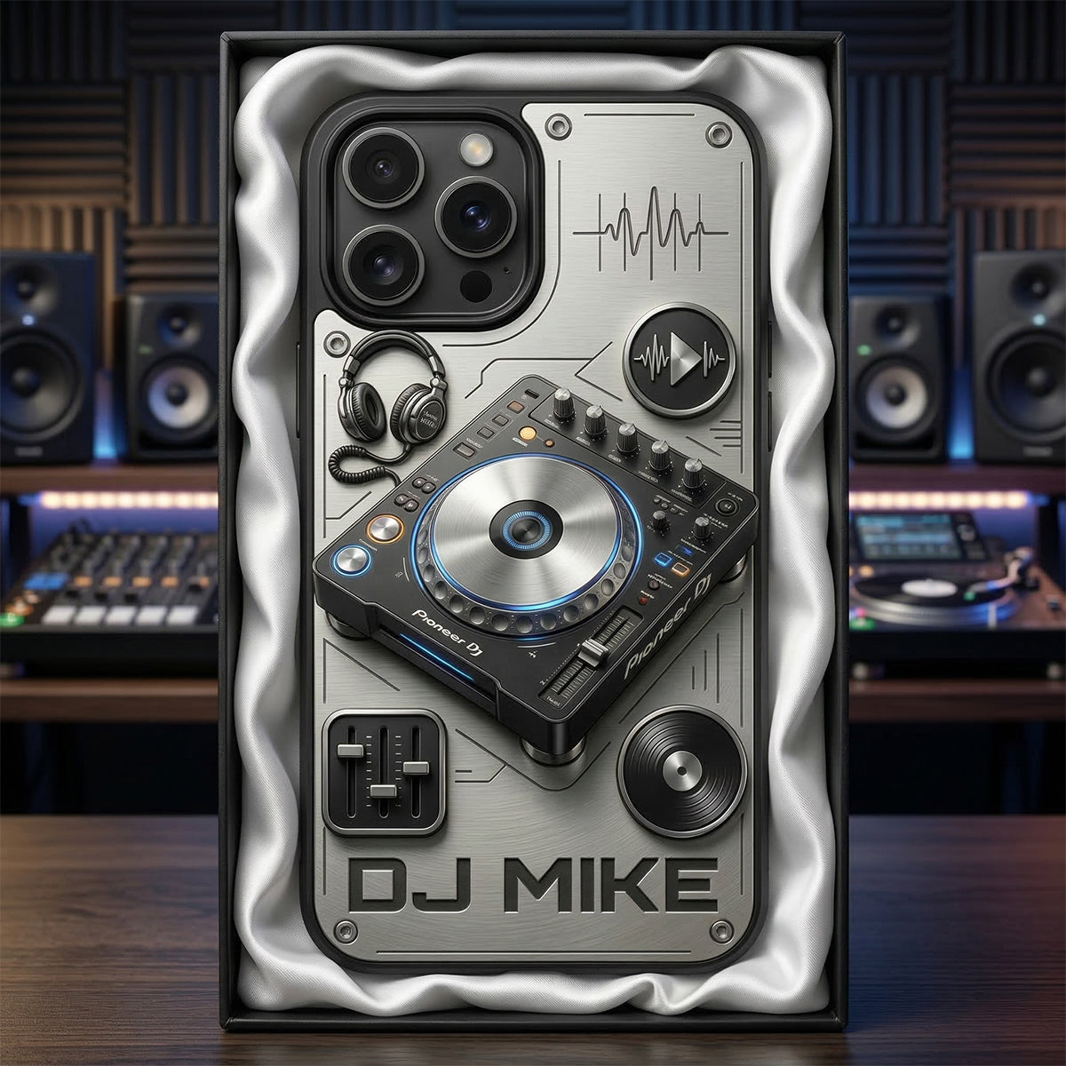 DJ Controller Phone Case - Personalized Gifts For Music Lovers 03natn160326