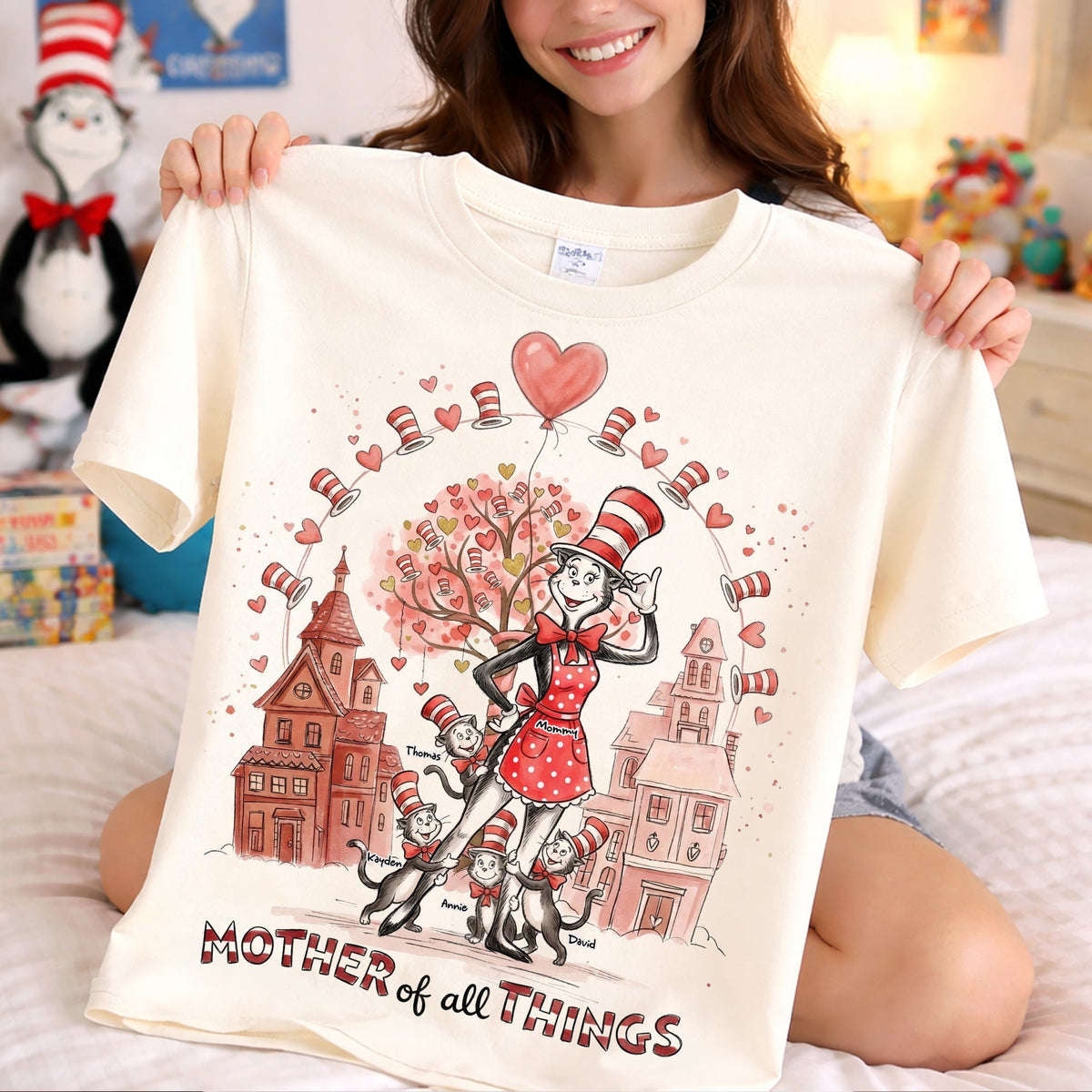 Cool Playful Mom Shirt - Personalized Gifts For Moms 02qhlu100326 GRER2005