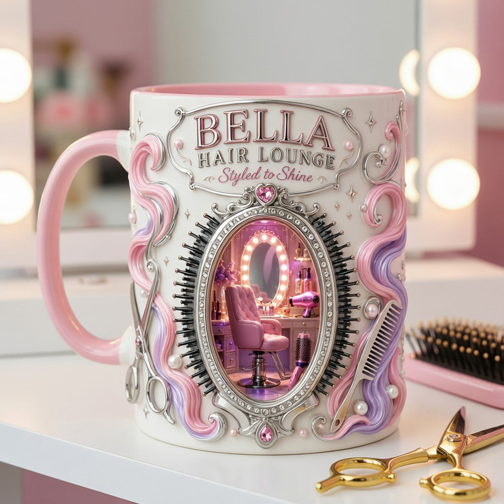 Hair Lounge Accent Mug - Personalized Gifts For Hairdresser 05haqn300626