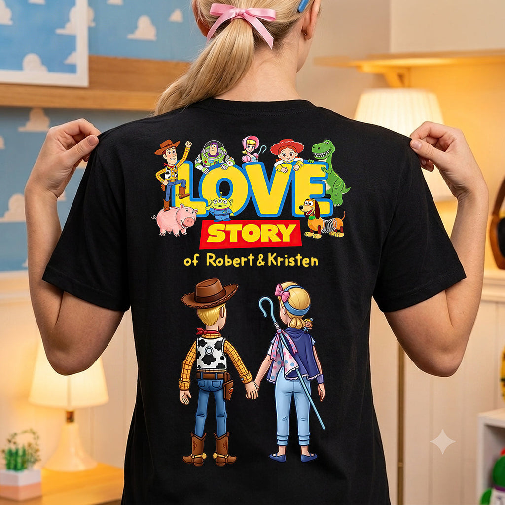 Love Journey Shirt - Personalized Gifts For Couple 01HUDT170626