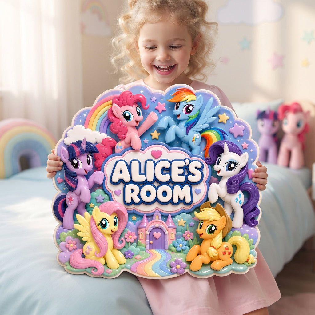 Lovely Mythical Creatures Acrylic Sign - Personalized Gifts 03nalu130726