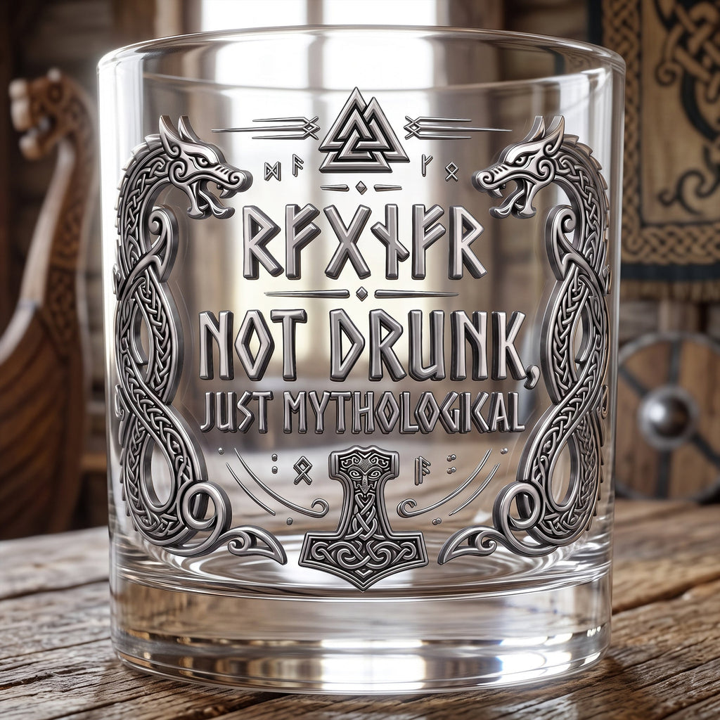 Viking Drinking Glass - Personalized Gifts 05nalu100726