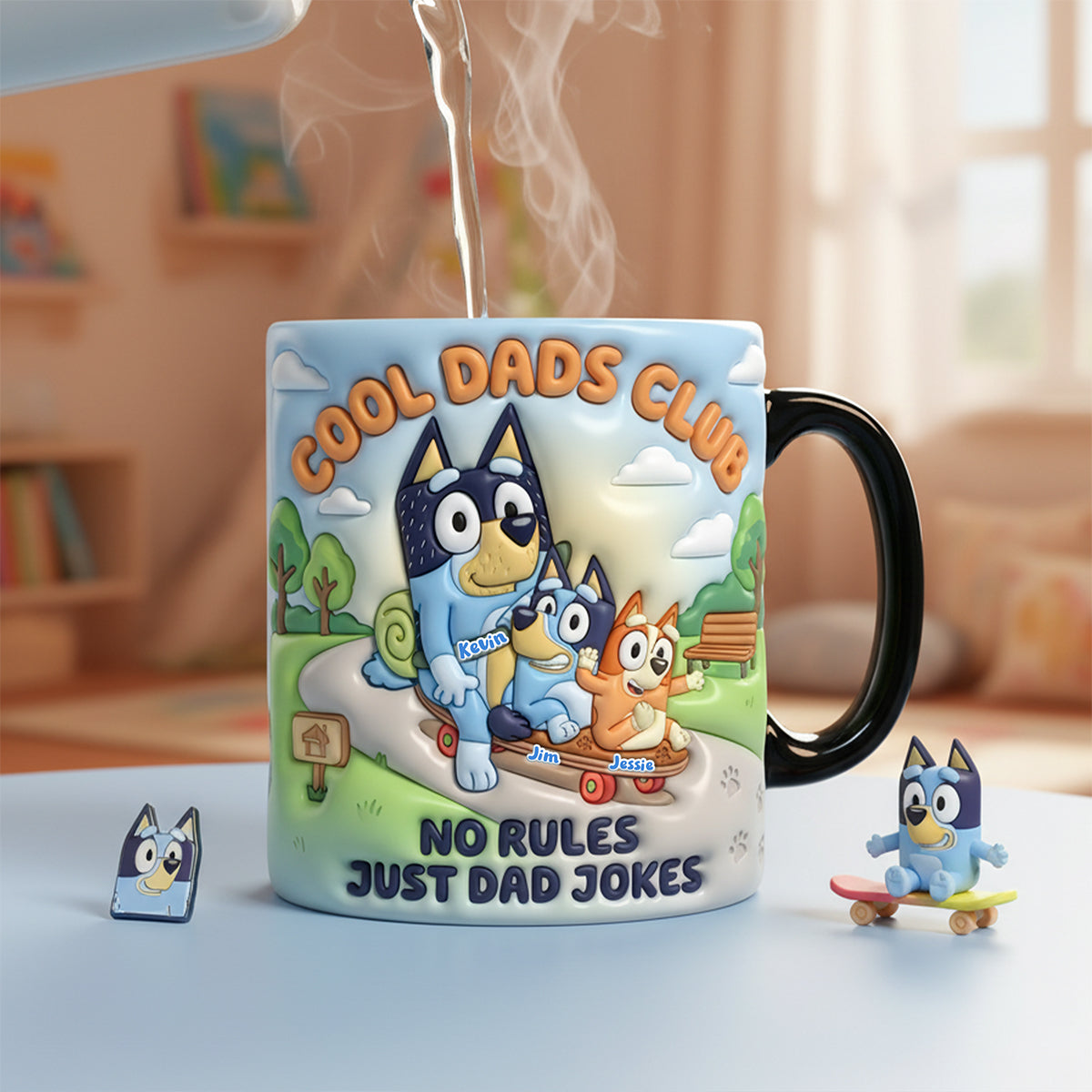 Cool Dads Club Magic Coffee Mug - Personalized Gifts For Dad 01NATA220426