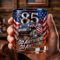 85 Years of Rugged Heritage Round Glass - Personalized Gift 071padh080626