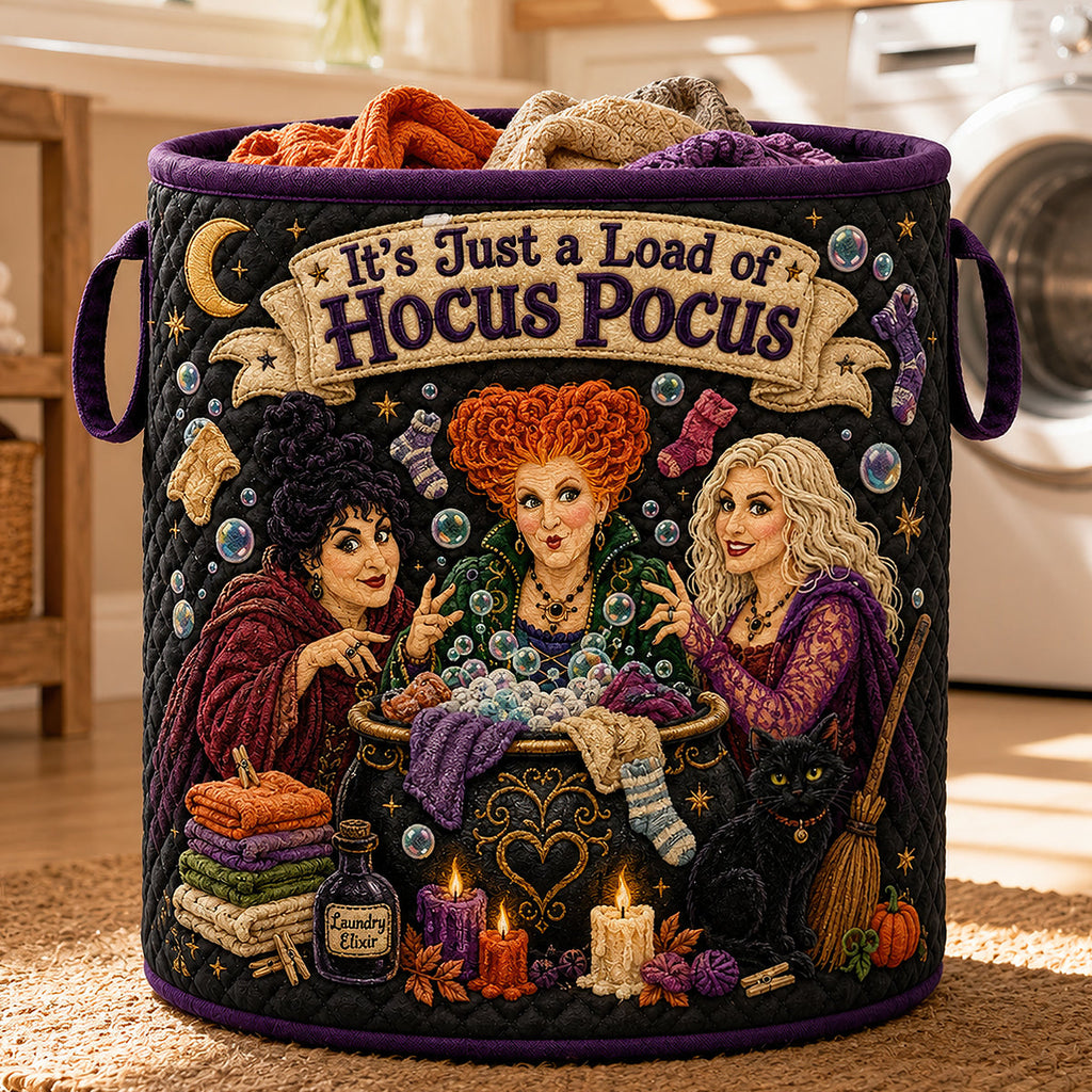 Enchanted Quilted Laundry Basket Personalized Gifts For Fantasy Lovers 04NADT140726