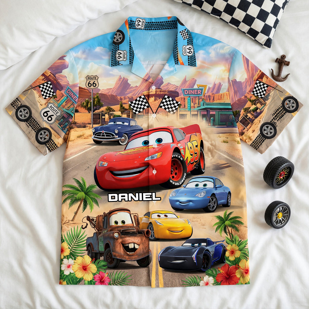 Racing Crew Hawaiian Shirt - Personalized Gifts 02nalu200626