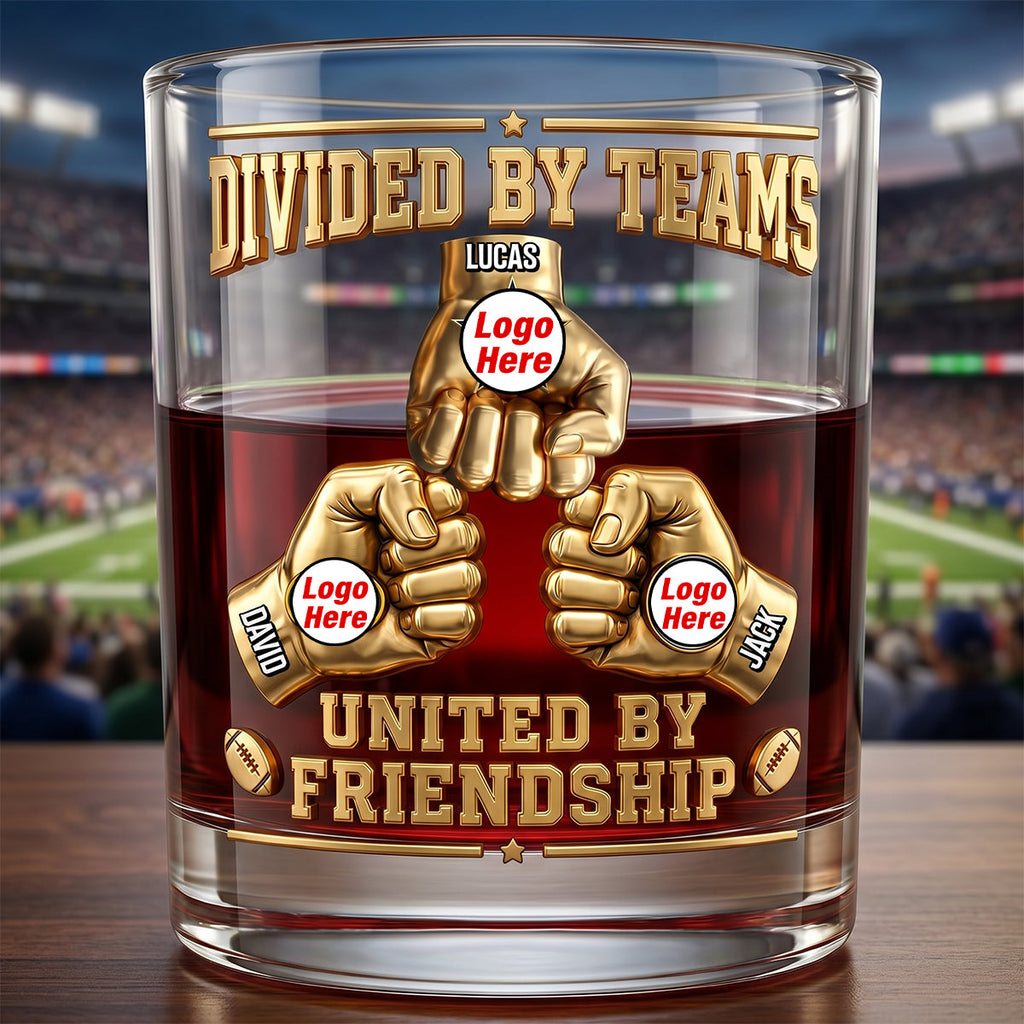Sport Lover Friendship Round Glass - Personalized Gifts For Sport Fans 02NATN080626