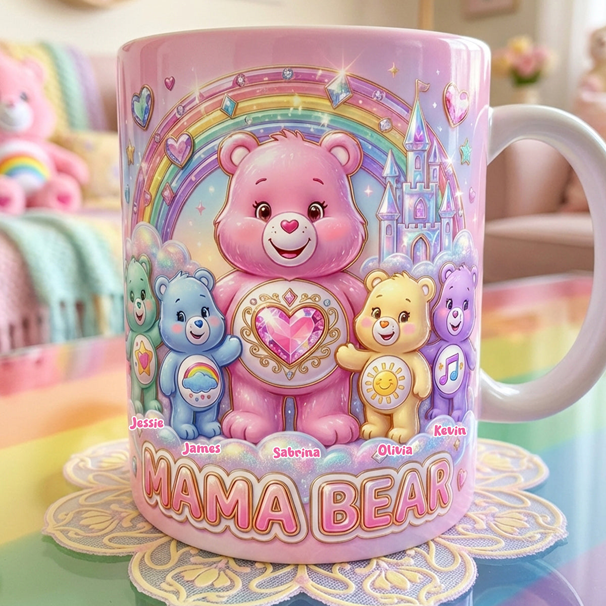 Colorful Cubs Crew Coffee Mug - Personalized Gifts For Mother's Day Coffee Mug 04NATA070426