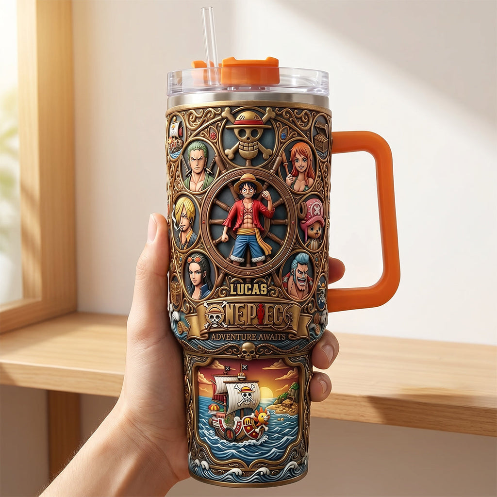 Legendary Adventure 40oz Tumbler With Handle - Personalized Gifts 03tydt250626