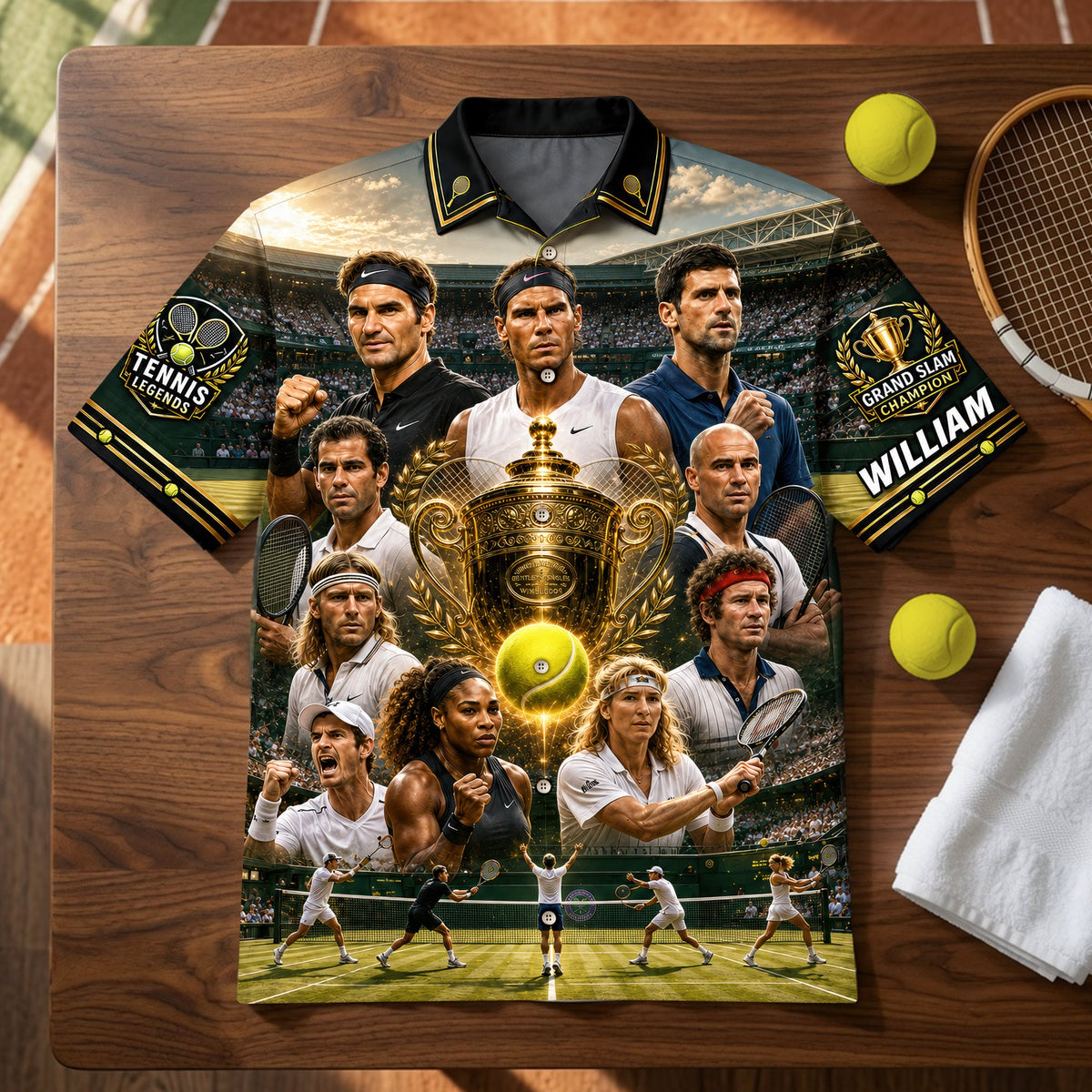 Sport Legends Hawaiian Shirt - Personalized Gifts 04naqn030726