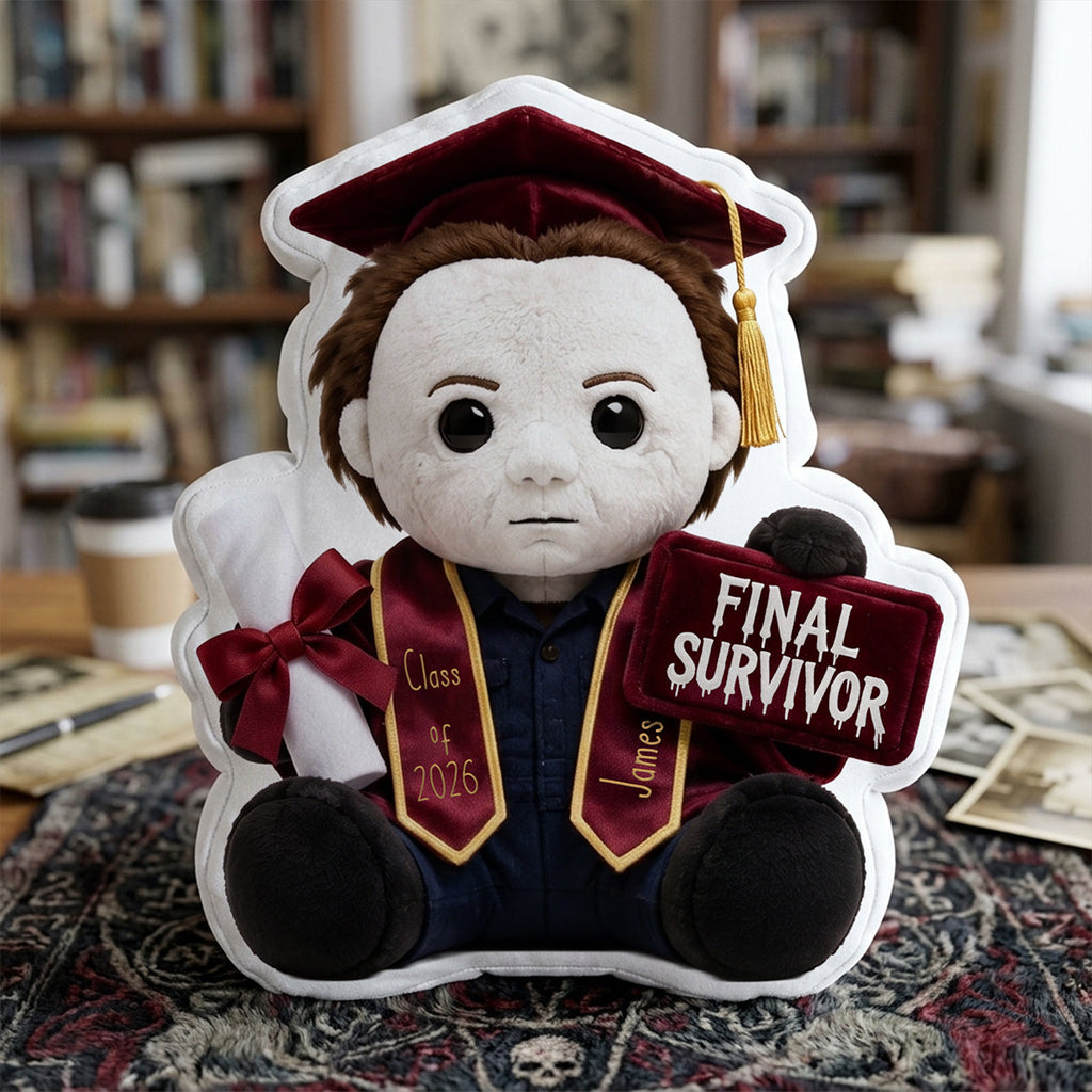 Final Survivor - Celebrate Graduation Custom Shape Pillow - Personalized Gifts For Graduates 01pata130526