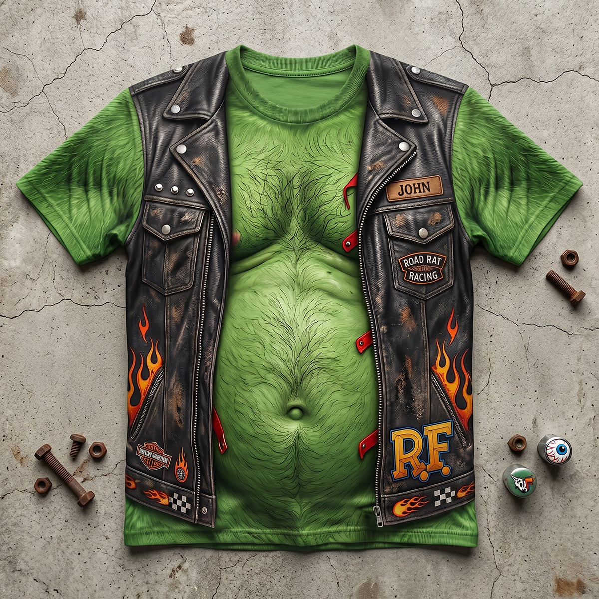 Ultimate Biker 3D T-shirt  - Personalized Gifts 03pata060726