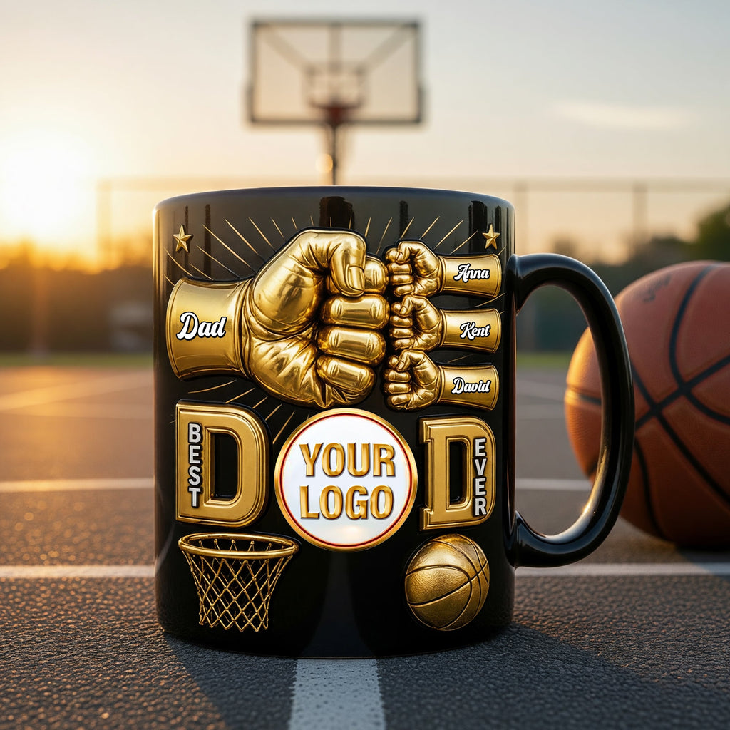 Best Dad Ever Sport Magic Coffee Mug - Personalized Gifts For Dad 03naqn230526