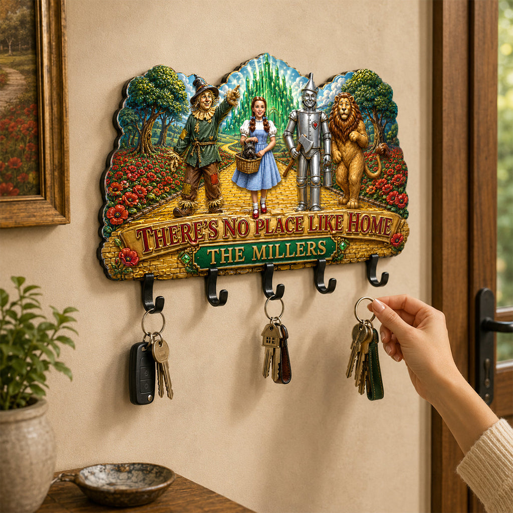 Whimsical Adventure Acrylic Key Hanger - Personalized Wall Decor 06HADH140726