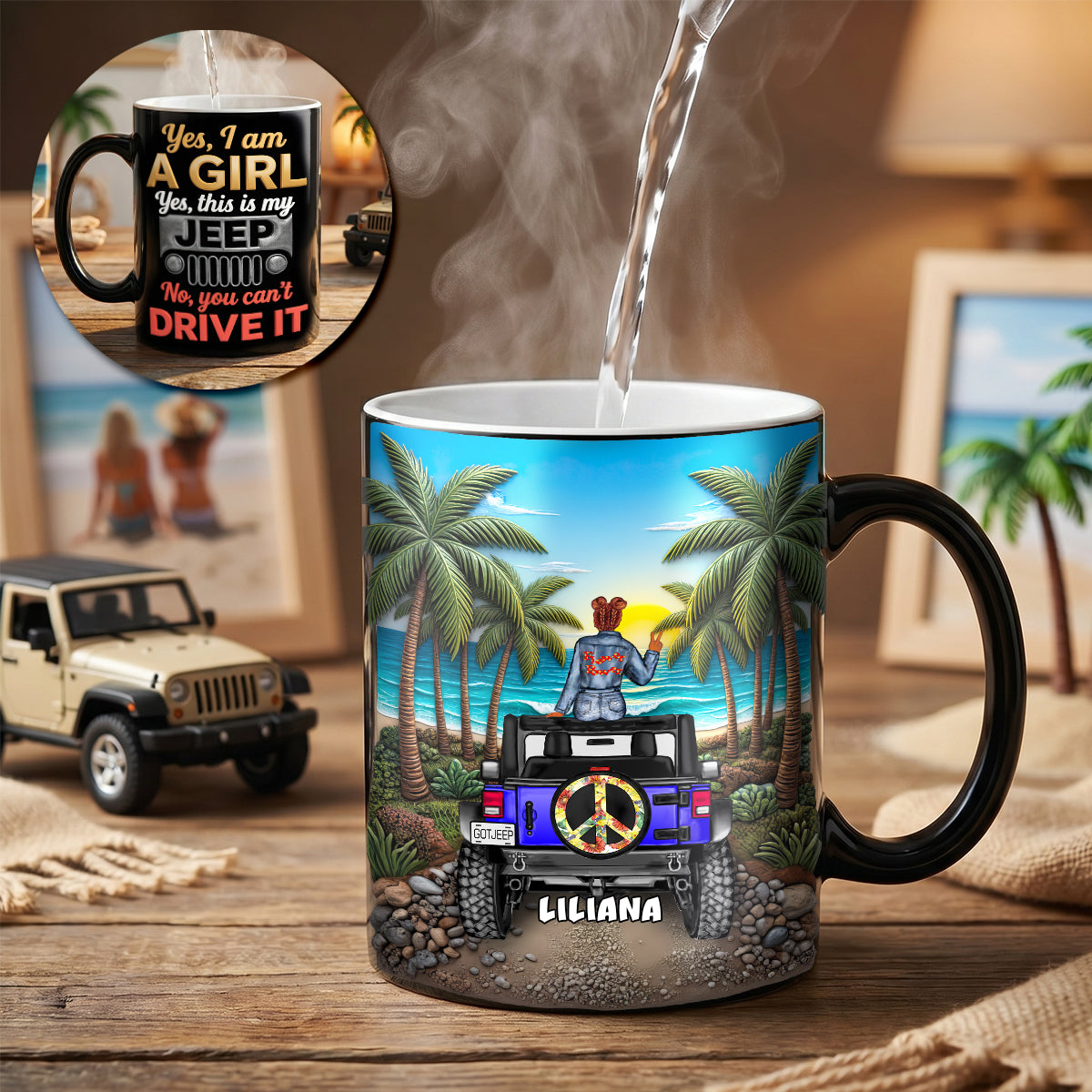 Adventure Girl Magic Coffee Mug - Personalized Gifts For Off-road Lovers 01HUDH230426