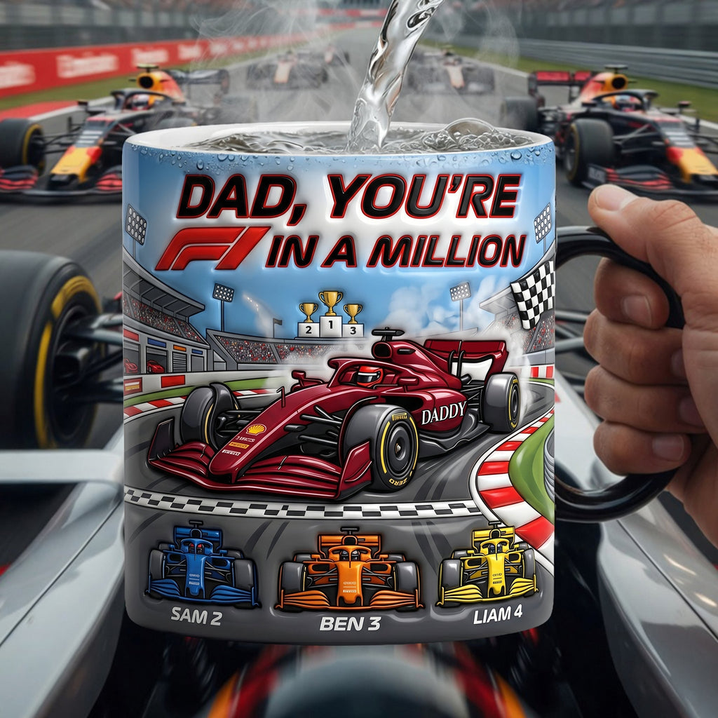 Dad, You’re In A Million Magic Coffee Mug - Personalized Gifts For Dad 03nalu120526