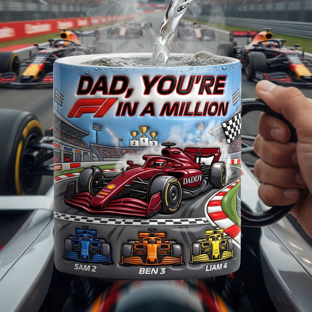 Dad, You’re In A Million Magic Coffee Mug - Personalized Gifts For Dad 03nalu120526