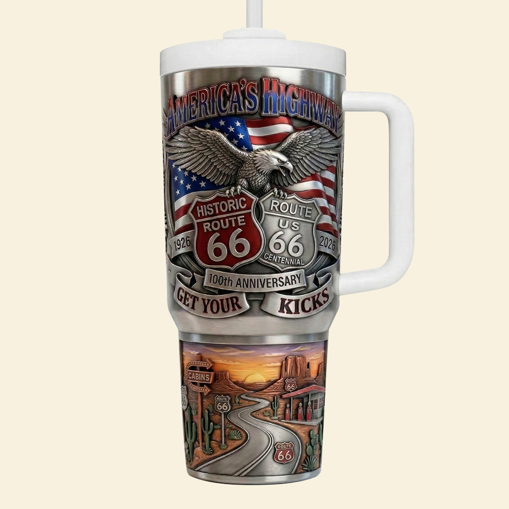 Centennial Century Celebration Tumbler - Personalized Road Trip Lovers 02qhdt060326