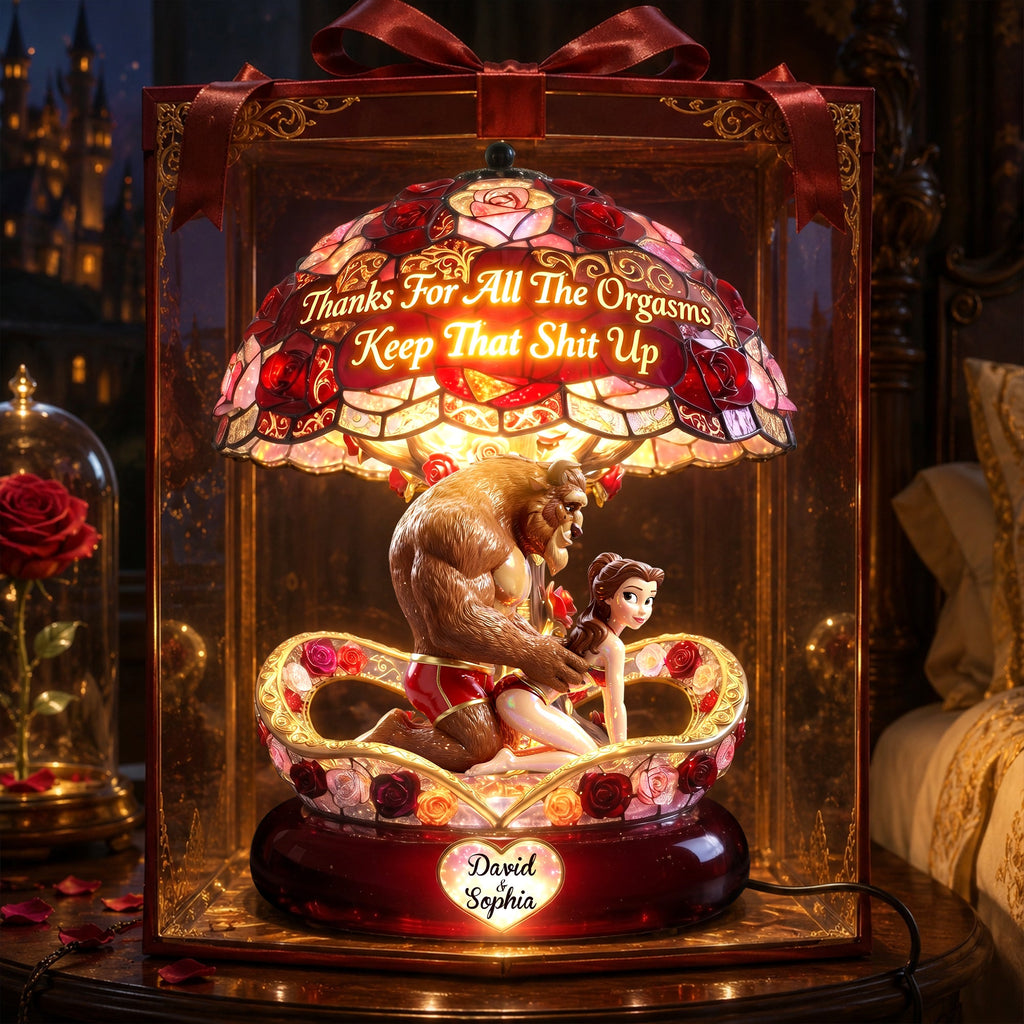 Naughty Fairy Tales Couple Acrylic Light Box -  Personalized Gifts For Couple 05ohlu180626