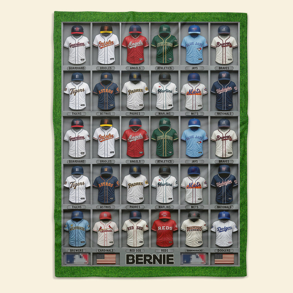 Sport Teams Uniform Blanket - Personalized Gifts For Sport Fans Blanket 04HUDT200326