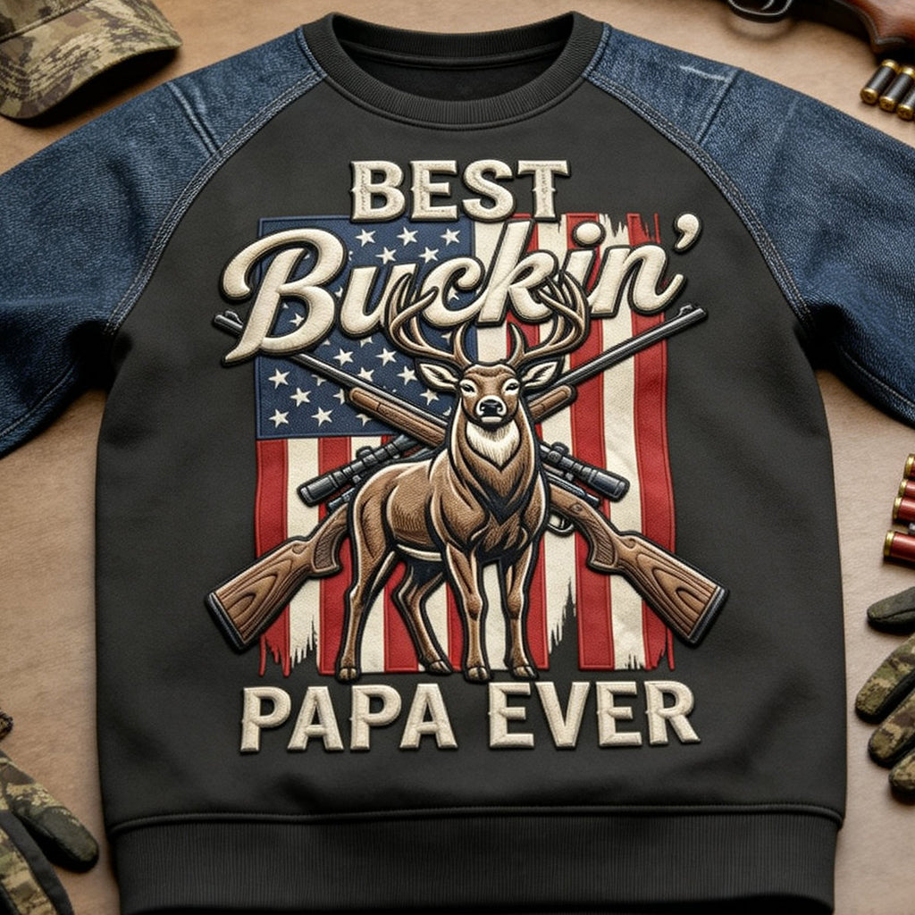 American Hunting Grandpa 3D Shirt - Personalized Gifts For Grandpa and Papa 01patn030326
