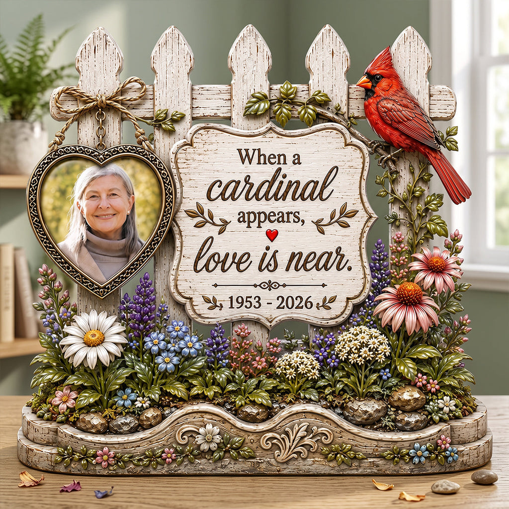 Custom Photo Memorial Acrylic Plaque - Personalized Memorial Gifts 02hatn080726