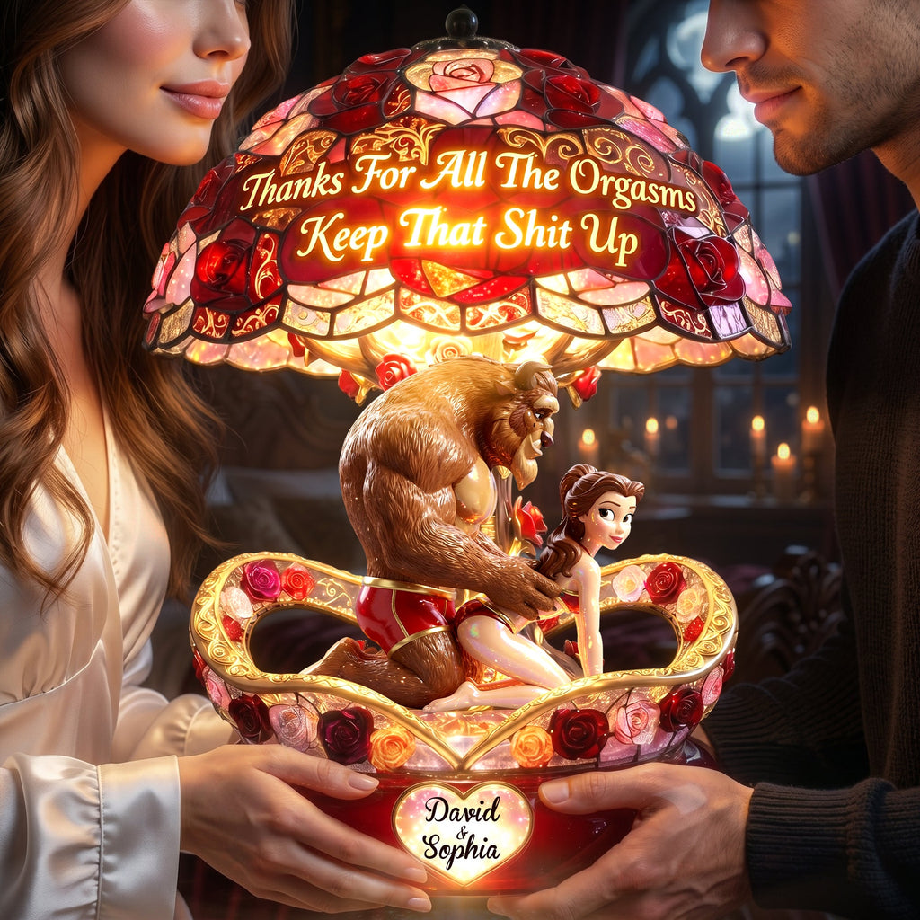 Naughty Fairy Tales Couple Acrylic Light Box -  Personalized Gifts For Couple 05ohlu180626