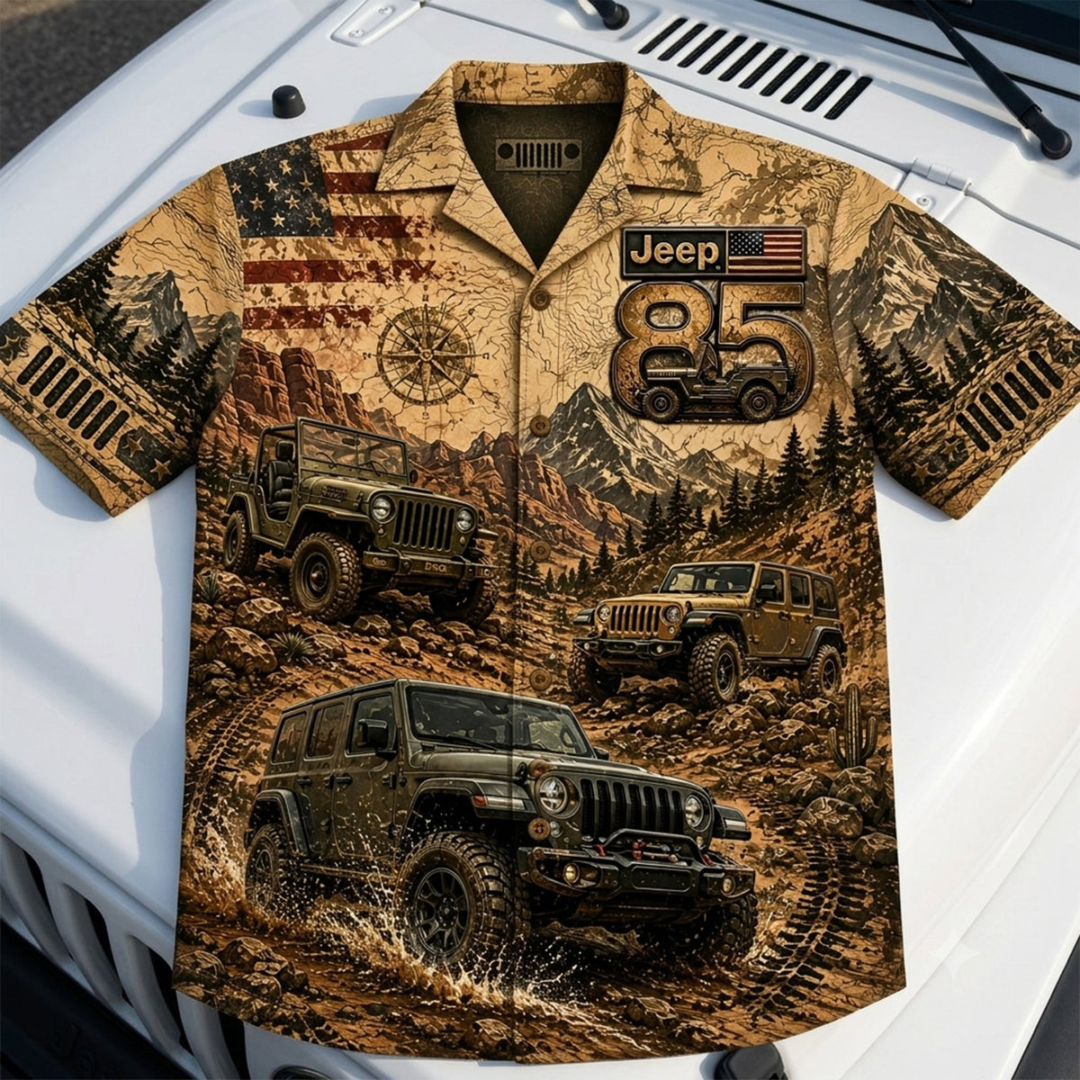 85th Anniversary Off-Road Hawaiian Shirt - Personalized Gift For Off-Road Lovers 04nalu090626